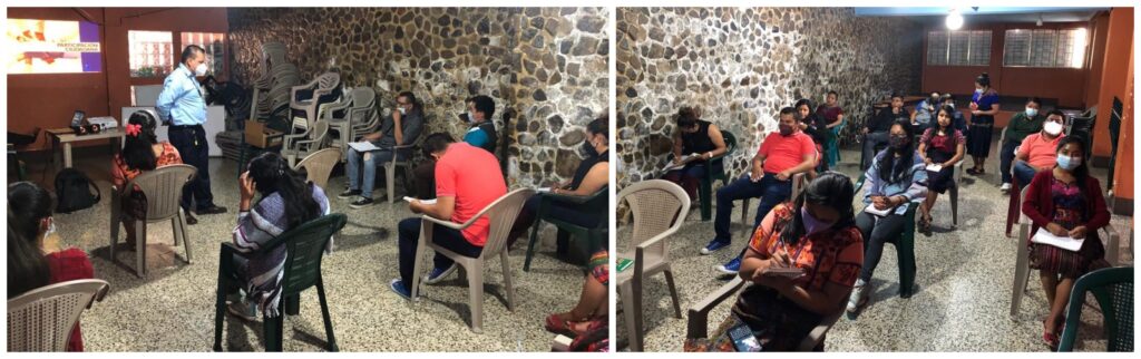 CAPACITACIÓN EN SAN ANTONIO PALOPO, SOLOLÁ