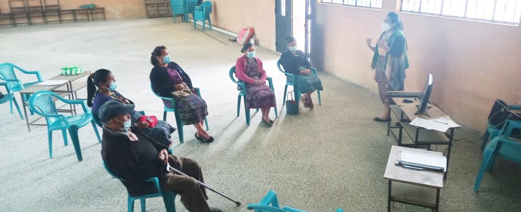 CAPACITACIÓN EN SAN BARTOLO AGUAS CALIENTES, TOTONICAPÁN