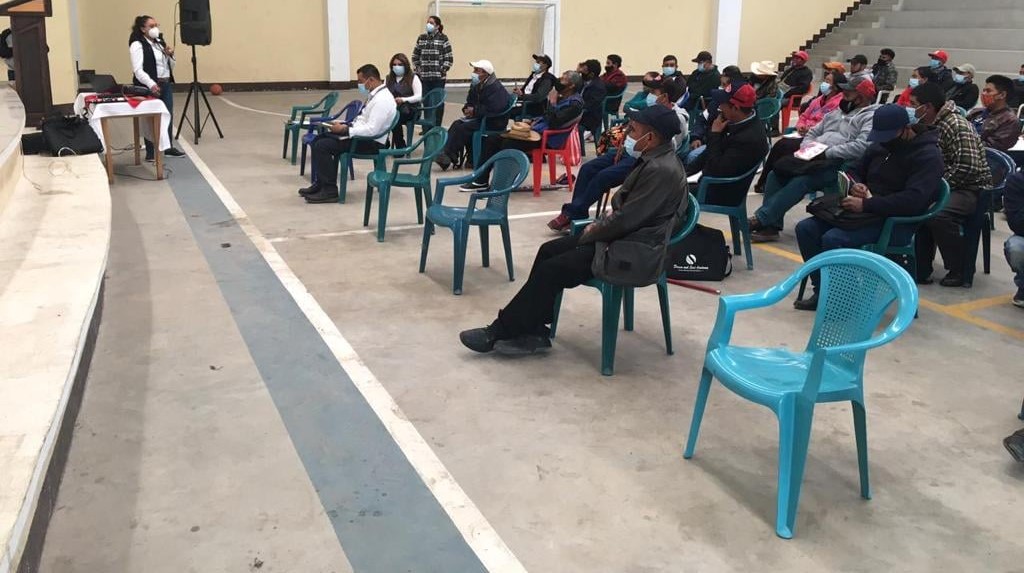 CAPACITACIÓN EN SAN JOSÉ OJETENAM, SAN MARCOS