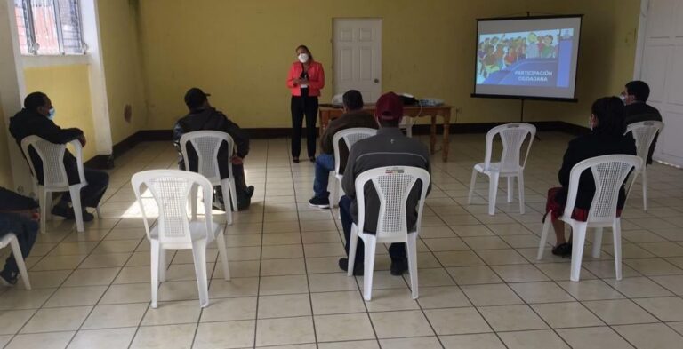 CAPACITACIÓN EN SAN LORENZO, SAN MARCOS