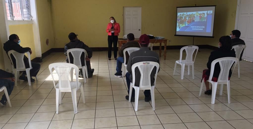 CAPACITACIÓN EN SAN LORENZO, SAN MARCOS