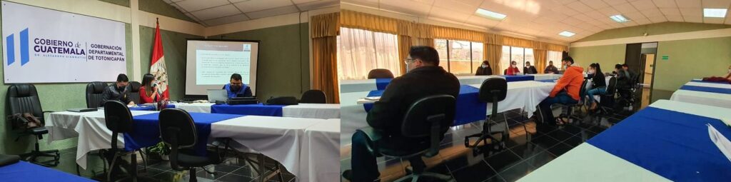 CAPACITACIÓN EN TOTONICAPÁN “CONFORMACIÓN DE EXPEDIENTES”