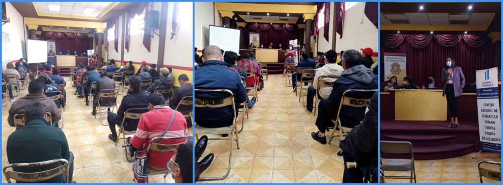 CAPACITACIÓN EN TOTONICAPÁN, TOTONICAPÁN  Y ENTREGA DE LEYES