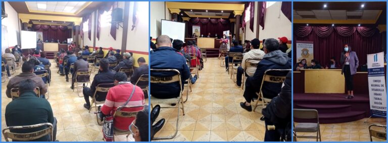 CAPACITACIÓN EN TOTONICAPÁN, TOTONICAPÁN  Y ENTREGA DE LEYES