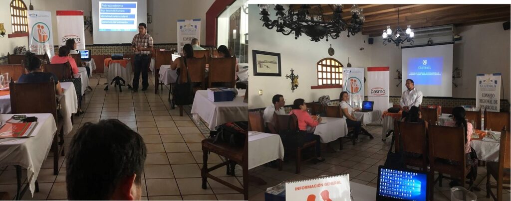 CAPACITACIÓN SOBRE EL SISCODE A MUJERES DEL DEPARTAMENTO DE RETALHULEU