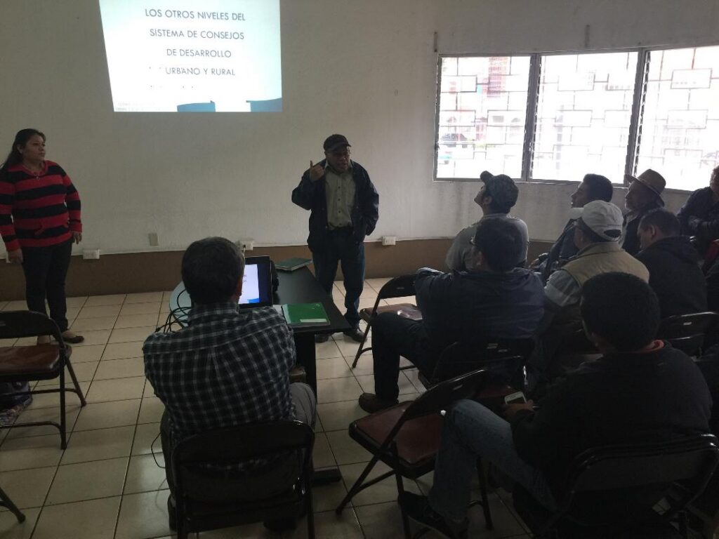 CAPACITACIÓN SOBRE EL SISCODE EN EL MAGA QUETZALTENANGO