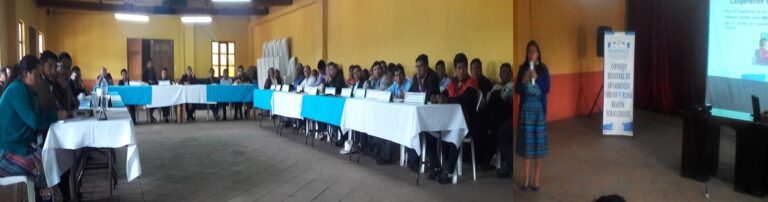 CAPACITACIÓN SOBRE EL SISCODE EN SAN ANDRÉS XECUL, TOTONICAPÁN