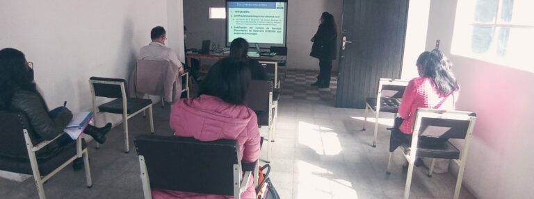 CAPACITACIÓN SOBRE LA PLATAFORMA DE INTERACIÓN DE LOS COMUDE DEL DEPTO. DE QUETZALTENANGO