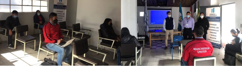 CAPACITACIÓN SOBRE LA PLATAFORMA DE INTERACIÓN DE LOS COMUDE DEL DEPTO. DE SAN MARCOS