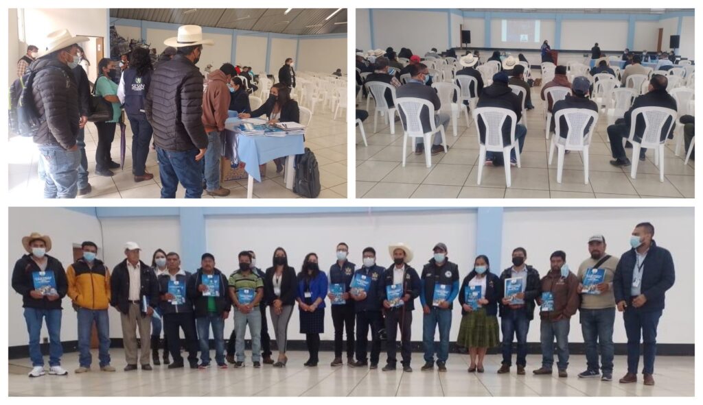 CAPACITACIÓN Y ENTREGA DE LEYES A LOS COCODE DE ESQUIPULAS PALO GORDO, SAN MARCOS