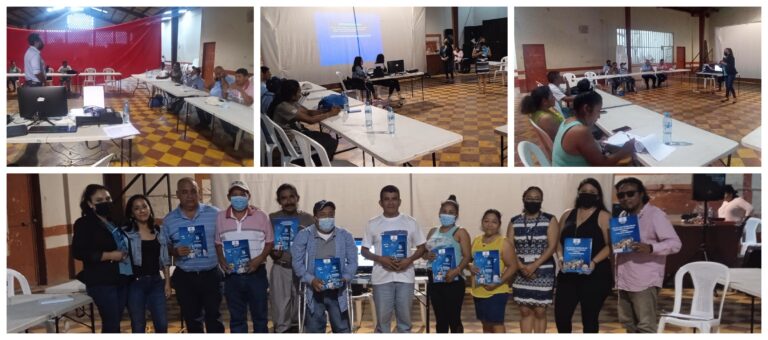 CAPACITACIÓN Y ENTREGA DE LEYES A LOS COCODE DE SAN ANDRÉS VILLA SECA, RETALHULEU