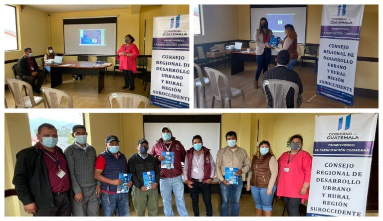 CAPACITACIÓN Y ENTREGA DE LEYES A LOS COCODE DE SAN MIGUEL SIGÜILA, QUETZALTENANGO