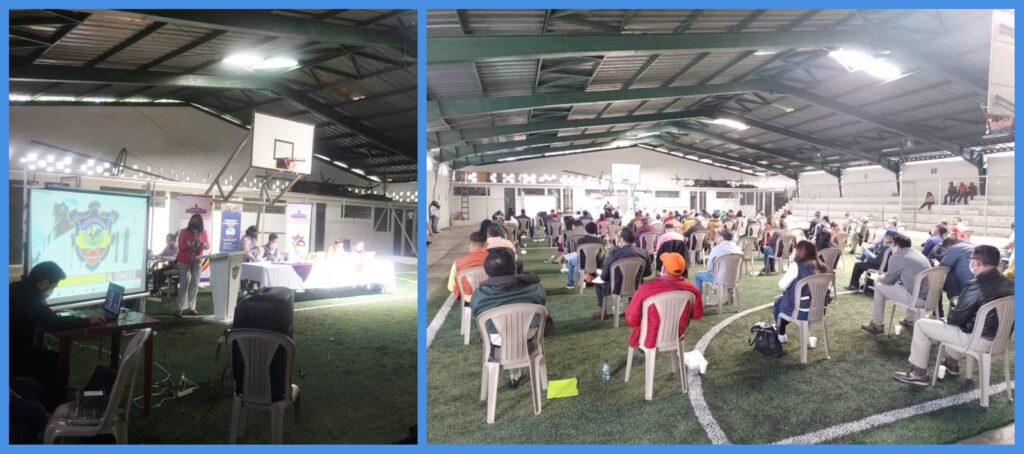 CAPACITACIÓN Y ENTREGA DE LEYES A LOS COCODE DE SAN PEDRO SACATEPEQUEZ, SAN MARCOS