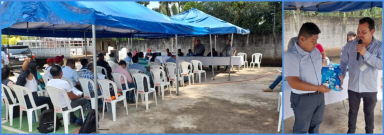 CAPACITACIÓN Y ENTREGA DE LEYES A LOS COCODE DE SANTO DOMINGO, SUCHITEPÉQUEZ