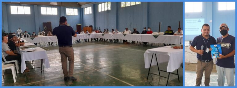 CAPACITACIÓN Y ENTREGA DE LEYES A LOS COCODE DE ZUNILITO, SUCHITEPEQUEZ
