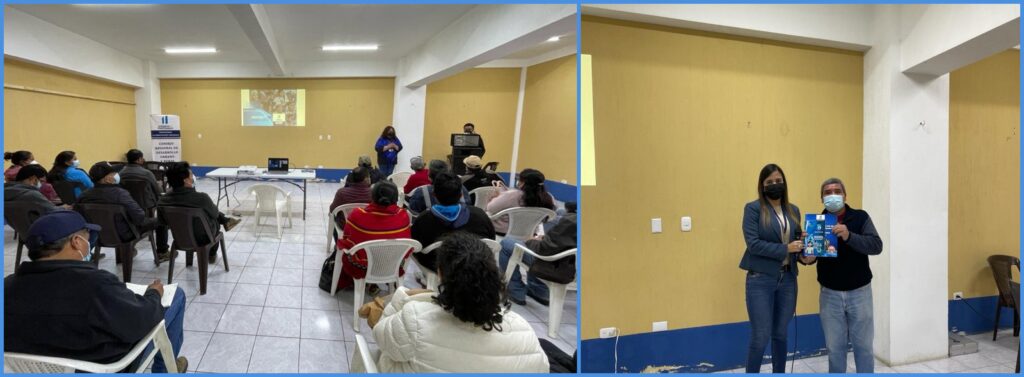 CAPACITACIÓN Y ENTREGA DE LEYES EN LA ESPERANZA, QUETZALTENANGO