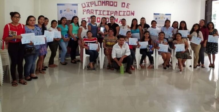 CLAUSURA DEL DIPLOMADO CHICACAO, SUCHITEPÉQUEZ