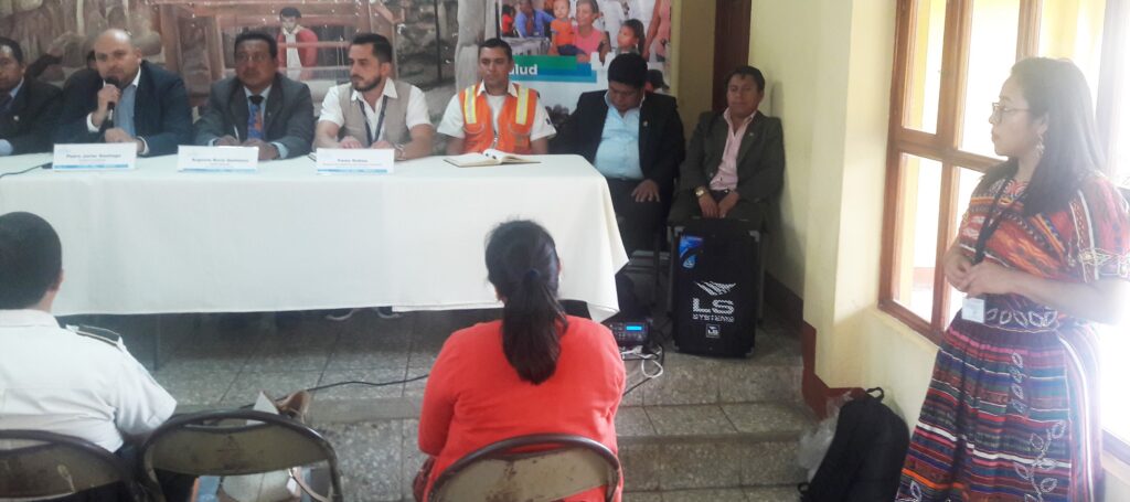 CONFERENCIA DE PRENSA EN MOMOSTENANGO, TOTONICAPÁN