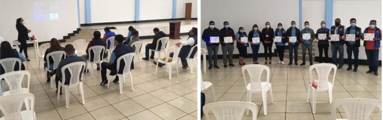 CULMINACIÓN DE DIPLOMADO “FORTALECIMIENTO EN EL SISCODE” EN ESQUIPULAS PALO GORDO, SAN MARCOS
