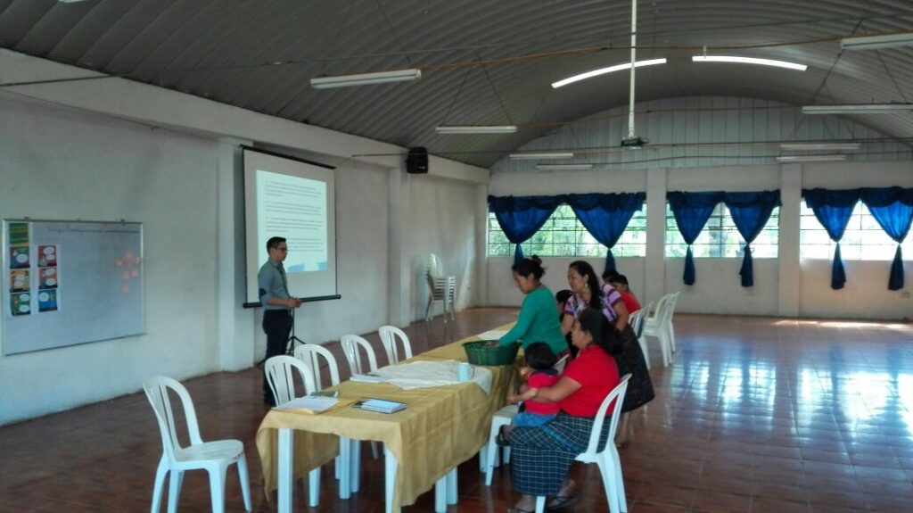 Capacitación a comisión del Comude de Santa María Visitación