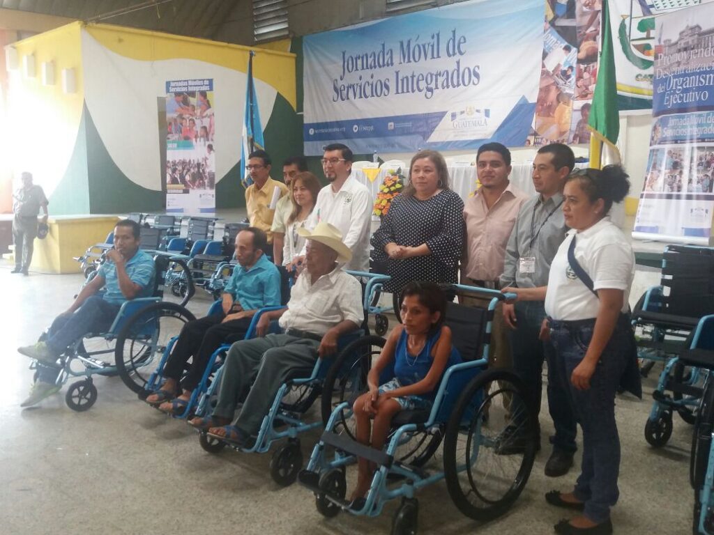 ENTREGA DONATIVO SILLAS DE RUEDAS EN CATARINA, SAN MARCOS