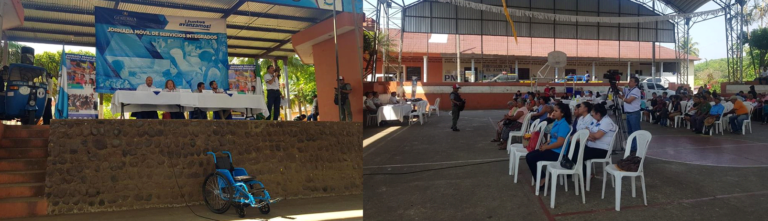 INAUGURACIÓN DE JORNADA MÓVIL DE SERVICIOS INTEGRADOS, EN EL ASINTAL, RETALHULEU