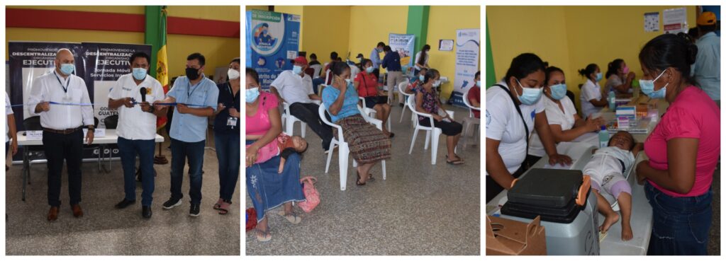 INAUGURACIÓN DE LA JORNADA MÓVIL DE SERVICIOS INTEGRADOS EN MALACATÁN, SAN MARCOS