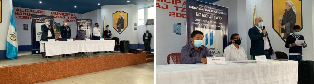 INAUGURACIÓN DE LA JORNADA MÓVIL DE SERVICIOS INTEGRADOS EN NAHUALA, SOLOLÁ