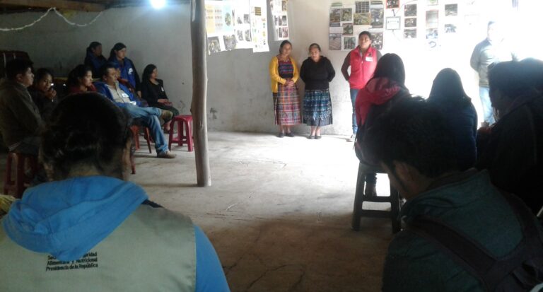 INTERCAMBIO DE EXPERIENCIAS EN EL MARCO DE LA PNDRI SANTA LUCÍA UTATLÁN, SOLOLÁ