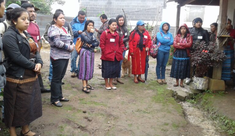 INTERCAMBIO DE EXPERIENCIAS EN EL MARCO DE LA PNDRI SAN JOSÉ CHACAYA