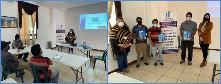 LOS COCODE DE CONCEPCIÓN CHIQUIRICHAPA, QUETZALTENANGO SE CAPACITAN Y RECIBEN LEYES POPULARIZADAS
