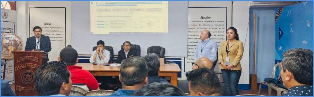 PARTICIPACIÓN EN EL CODEDE DE SAN MARCOS