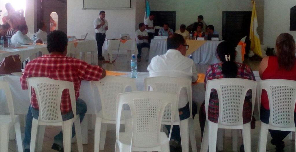 PARTICIPACIÓN EN EL CODEDE DE SUCHITEPÉQUEZ