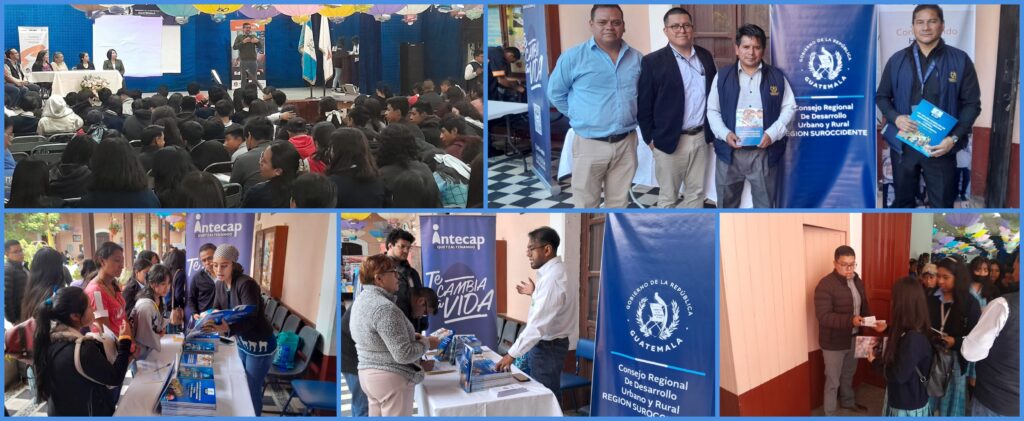 PARTICIPACIÓN EN JORNADA DE ATENCIÓN A LA JUVENTUD EN QUETZALTENANGO, QUETZALTENANGO