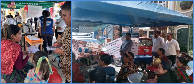 PARTICIPACIÓN EN LA FERIA PROMOCIONAL EN ALMOLONGA, QUETZALTENANGO