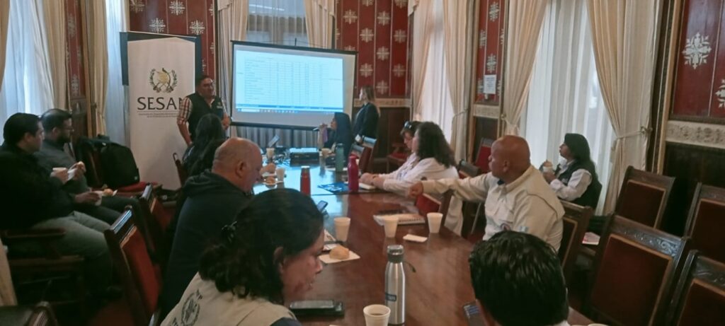 PARTICIPACIÓN EN LA REUNIÓN DE LA CODESAN DE QUETZALTENANGO.