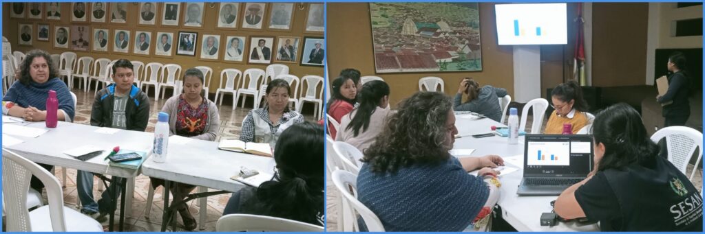 PARTICIPACIÓN EN LA REUNIÓN DE LA COMUSAN, ALMOLONGA, QUETZALTENANGO