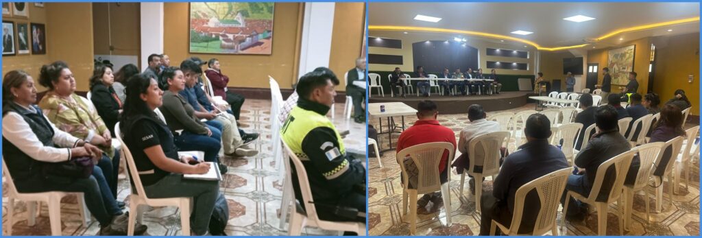 PARTICIPACIÓN EN LA REUNIÓN DEL COMOUDE DE ALMOLONGA, QUETZALTENANGO.