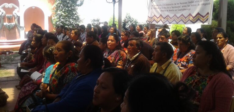 PRECONGRESO RACISMO Y DISCRIMINACIÓN EN QUETZALTENANGO.