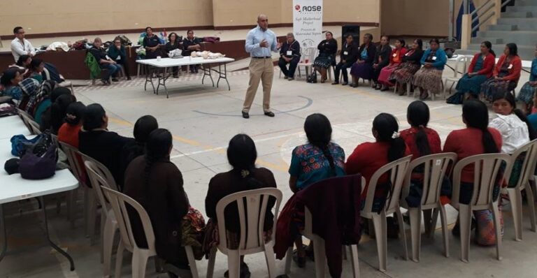 PROGRAMA DE MATERNIDAD ROSE CHARITIES  EN SIPACAPA, SAN MARCOS.