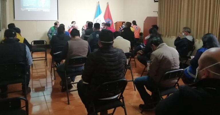 REUNIÓN COE QUETZALTENANGO
