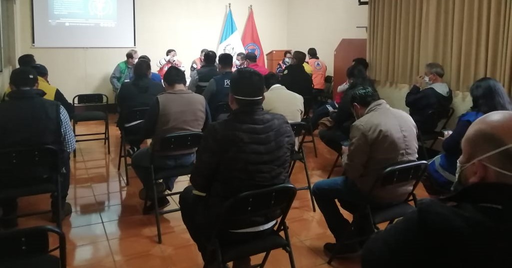 REUNIÓN COE QUETZALTENANGO
