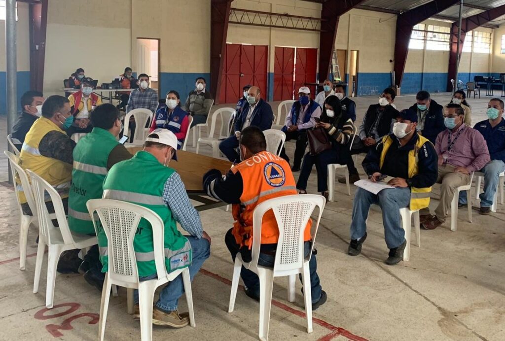 REUNIÓN COE QUETZALTENANGO