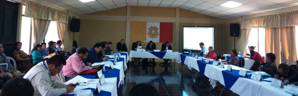 REUNIÓN DE CONSEJO DEPARTAMENTAL DE TOTONICAPÁN Y PARTICIPACIÓN COREDUR SUROCCIDENTE