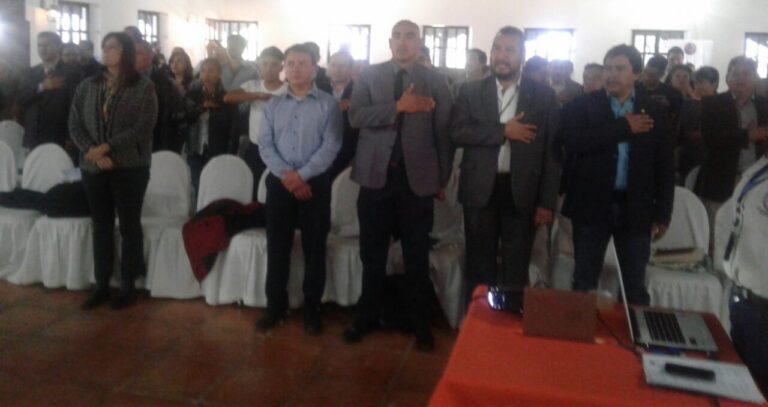 REUNIÓN DE DIÁLOGO EN GESTIÓN DE REDUCCIÓN DE RIESGO