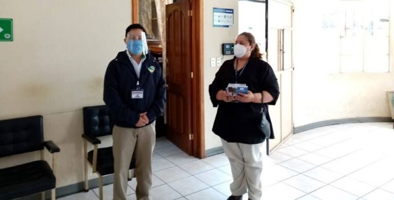 REUNIÓN DE TRABAJO EN LA MUNICIPALIDAD DE LA ESPERANZA