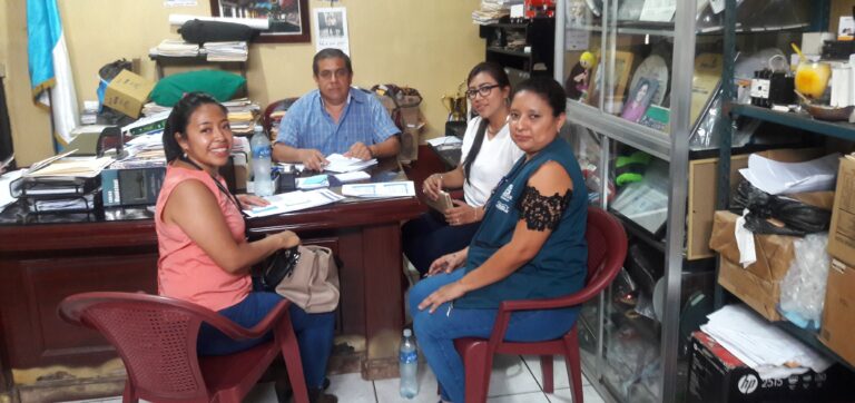 REUNIÓN EN SANTA CRUZ MULUÁ, RETALHULEU