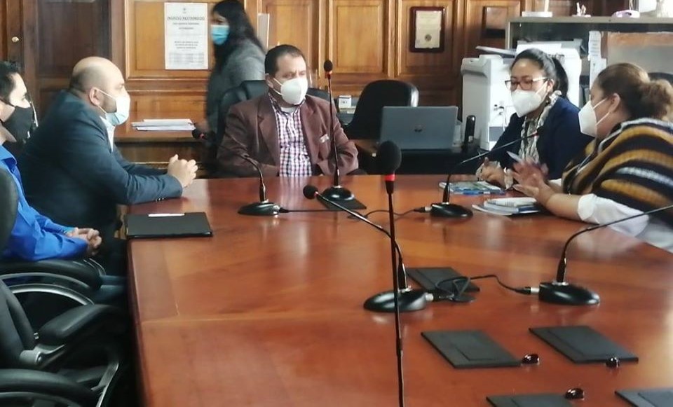 REUNIÓN TÉCNICA CON ALCALDE DE QUETZALTENAGO