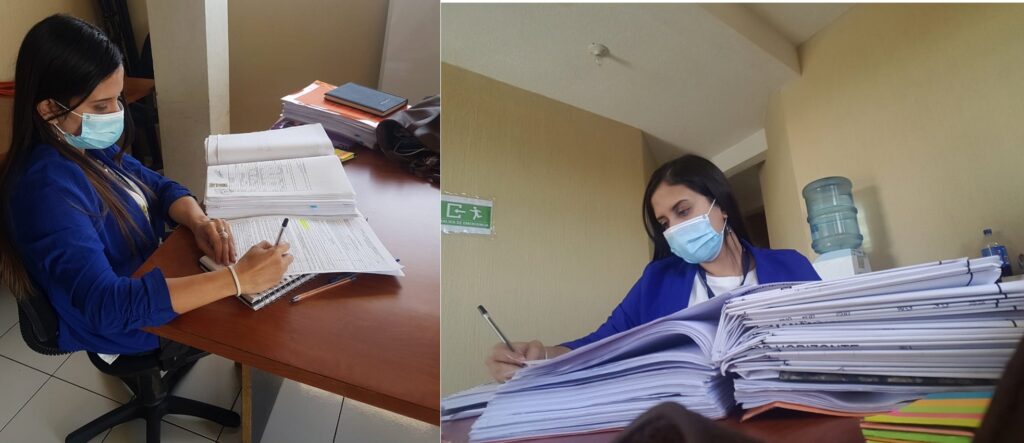 REVISIÓN DE EXPEDIENTES EN EL CODEDE DE SAN MARCOS