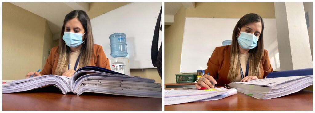 REVISIÓN DE EXPEDIENTES EN EL CODEDE DE SAN MARCOS